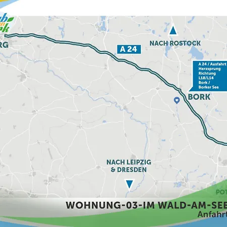 Apartment Jagd-angler-suite-04-im-wald-am-see Kyritz